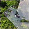 DLLY Transparent Outdoor Tarp, Durable Waterproof Anti-UV PVC Cover, 1.3 x 6 m view 1