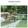 DLLY Transparent Outdoor Tarp, Durable Waterproof Anti-UV PVC Cover, 1.3 x 6 m view 3