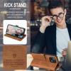 FMPCUON Leather Case for Xiaomi Mi 11 Lite with Folding Stand view 2