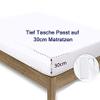 Kids' Cute Cartoon Mushroom Fitted Sheet Set, 160 x 200 cm, Red and White view 4