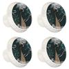 Biwa Round Cabinet and Drawer Knobs, 4-Pack view 2