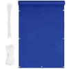 CHBIN Balcony Privacy Screen 1 x 3.5 m, Blue view 1
