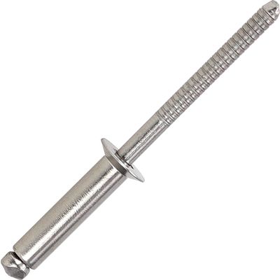 OPIOL QUALITY Countersunk Blind Rivets DIN 7337 (ISO 15984), 4.8 x 20 mm, Stainless Steel A2/V2A, 40 pcs