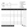 OPIOL QUALITY Countersunk Blind Rivets DIN 7337 (ISO 15984), 4.8 x 20 mm, Stainless Steel A2/V2A, 40 pcs view 2