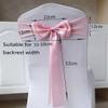 Stretch Chair Sashes with Double Bows, Royal Blue view 3