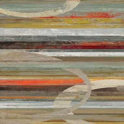 Rolled Canvas Print, Avery II by Tom Reeves, Abstract Vertical Artwork, 94 x 35 cm
