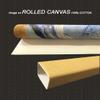 Rolled Canvas Print, Avery II by Tom Reeves, Abstract Vertical Artwork, 94 x 35 cm view 2