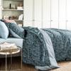Essix Cotton Percale Flat Sheet, Night White, 180 x 290 cm view 2