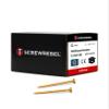 Wood Construction Screws 5 x 120 mm, 100 Pack, Yellow Zinc-Plated, TX 25 | SCREW REBEL view 1