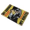 My Garage My Rules Pin-Up Girl Metal Sign, 12 x 8 in view 3