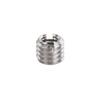 sourcing map Camera Tripod Adapter, 6.35 mm (1/4 in) Female to 3/8 in Male, 8 mm High, Steel Alloy, Through-Hole, 5-Pack view 4