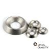 OPIOL QUALITY Stamped M3 Rosette, A2 V2A Stainless Steel, 1 pc., for Countersunk Screws view 4