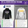 Minnesota Vikings Gameday Hoodie for Adults, Charcoal, XL view 2
