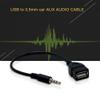 Asudaro USB-to-AUX Audio Adapter, 3.5 mm AUX Male to USB Adapter Cable for Car Music Playback view 2