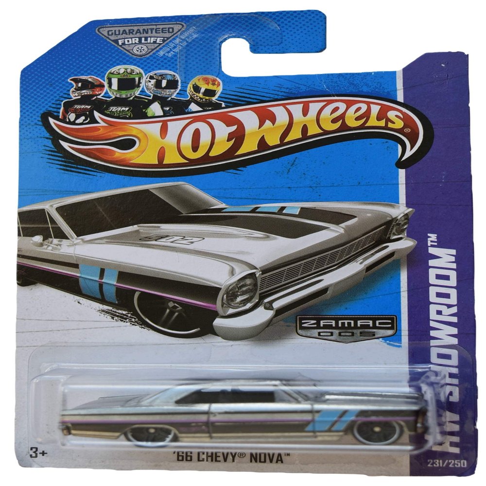 Hot Wheels Zamac '66 Chevy Nova 231/250
