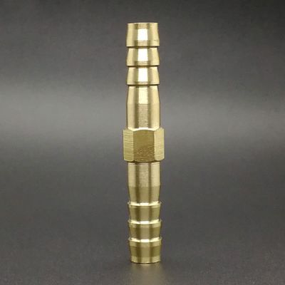 Liovns Mdingbao Brass Straight Equal Hose Barb Fitting Adapter for Garden Hose