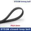 Pangyoo PYouo STD3M Timing Belt, 3 mm Pitch, 6/9/10/15 mm Widths view 4