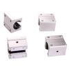 KHJK SBR Linear Bearing Block, 4-Piece Set, for CNC Routers, SBR10UU–SBR25UU (Guide Length: SBR10UU) view 3