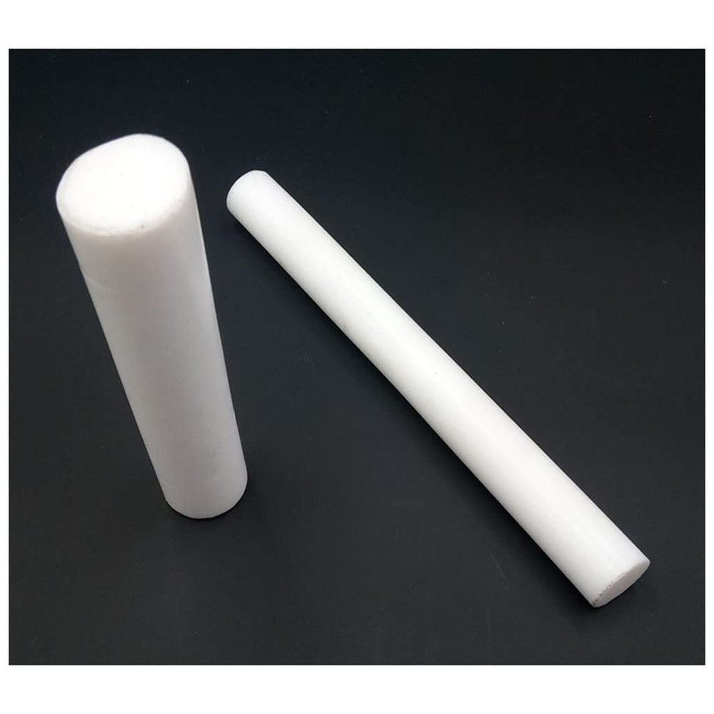 ANWUYANG Weie White PTFE Plastic Rod, 20 mm Diameter × 10 cm Length, 1 Piece