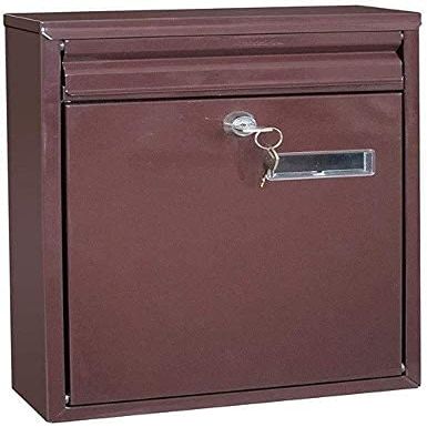LSDRALOB Wall-Mounted Mailbox and Parcel Drop Box – Large Capacity, Full Opening, Theft Protection