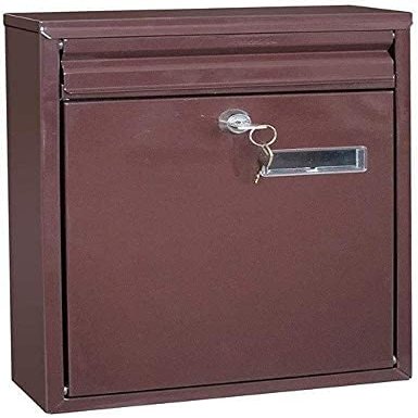 LSDRALOB Wall-Mounted Mailbox and Parcel Drop Box – Large Capacity, Full Opening, Theft Protection