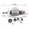 Armature Rotor, AC 220-240 V, Armature Rotor Kit for Makita 9553HN, 9554NB and 9555HN view 3