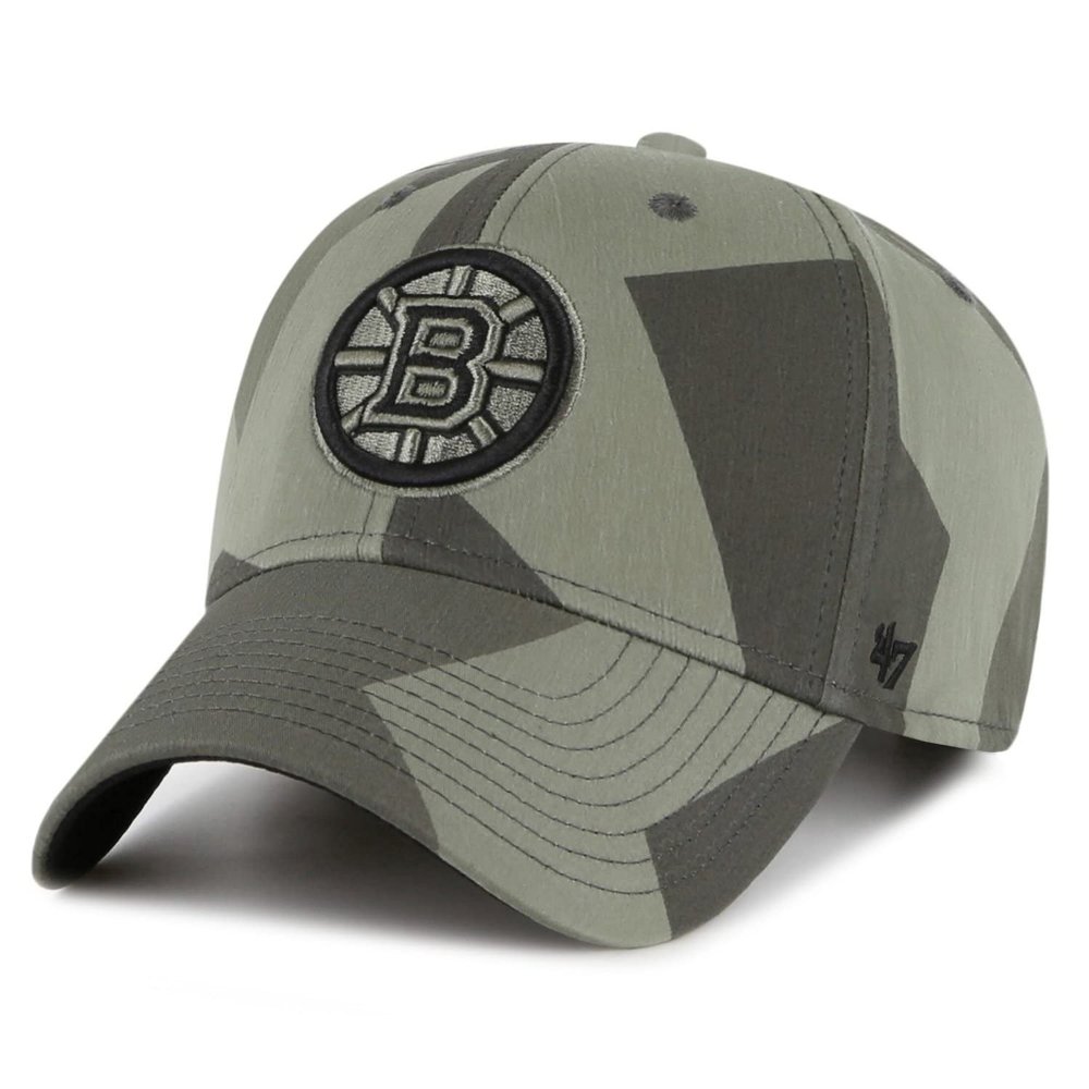 47 Brand Snapback Cap - Counter Boston Bruins Sandalwood