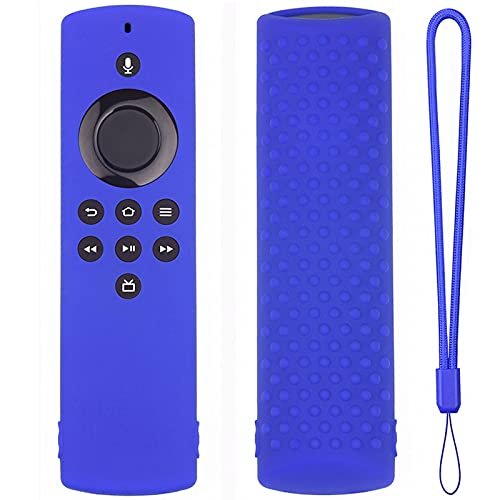 NSGJUYT Silicone Remote Cover for Amazon Fire TV Stick Lite, Blue