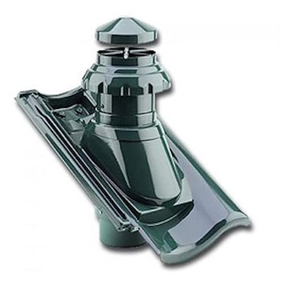 Fleck PVC Sanitary Vent DN 125 for Jacobi Z 2, Jacobi-Walther Light Gray