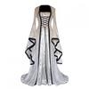 Ailovone Women's Medieval Party Costume Dress, Floor-Length Gothic Princess Dress view 1