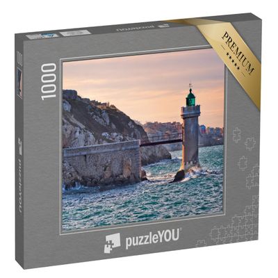 puzzleYOU: 1000-Piece Puzzle, Marseille Lighthouse, France