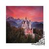 puzzleYOU: 2,000-Piece Fairytale Castle Neuschwanstein at Sunset view 2