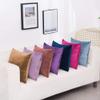 Solid Velvet Pillow Cover, Light Green, 60 x 60 cm view 3