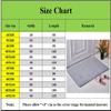 YAOTT Indoor Doormat, Machine Washable, Non-Slip, Absorbent, Blue, 2.80 x 1.80 view 2