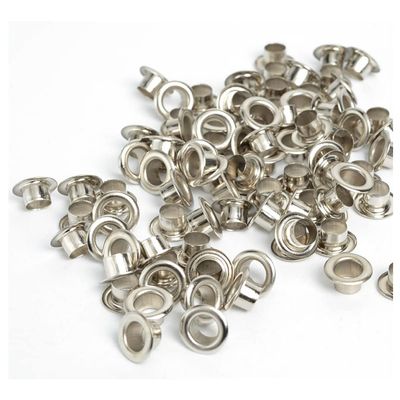 CHJIENJUJIDZ 100-Piece Metal Eyelets, 5 mm Inner Hole