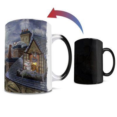 Morphing Mugs Disney The Aristocats 325 mL Color-Changing Ceramic Mug
