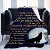 UOOYAA Personalized Flannel Blanket, “To My Son” Letter Print, 59.1 x 86.6 in view 4