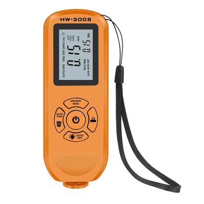 CeFurisy HW-300S Coating Thickness Gauge, 0–2000 µm, Backlit Display