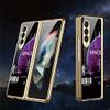 9H Tempered Glass Design Phone Case, Scratch-Resistant, Compatible with Samsung Galaxy Z Fold3 5G (109) view 1