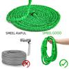 LUOSHUAI Expandable Garden Hose with 7-in-1 Adjustable Spray Nozzle, Blue, 75 ft/22.5 m view 3