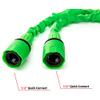 LUOSHUAI Expandable Garden Hose with 7-in-1 Adjustable Spray Nozzle, Blue, 75 ft/22.5 m view 4