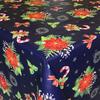KEVKUS Embossed Wax Tablecloth B6023-02, Christmas, Dark Blue, 90 x 240 cm view 1