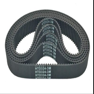 Lcuihong HTD 3M Timing Belt 312/315/318/33/33/33/33/33/330/333, Rubber, 1 pc (Length: HTD321 3M, Width: 20 mm)