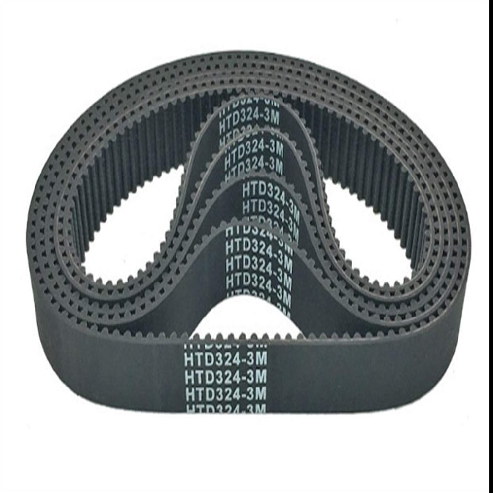 Lcuihong HTD 3M Timing Belt 312/315/318/33/33/33/33/33/330/333, Rubber, 1 pc (Length: HTD321 3M, Width: 20 mm)