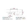Geeyu S5M-615 Timing Belt, 123 Teeth, 5 mm Pitch, Width 18/19/20/24 mm view 3