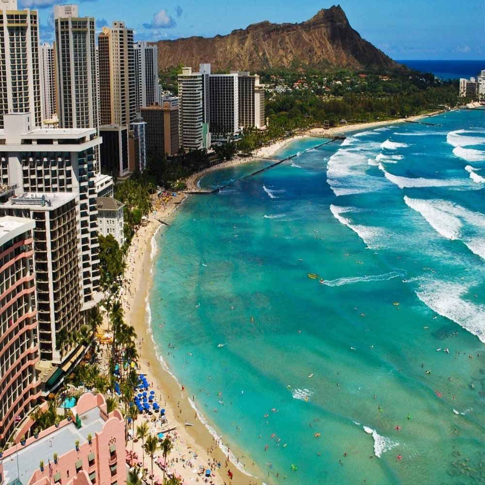Hawaii Beautiful Landscape 5D Diamond Painting Kit