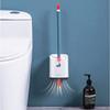 QYRKYP Quick-Drying Silicone Toilet Brush and Holder, White view 4