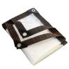 JYSSH Clear Waterproof Tarp with Grommets, 2 x 1.5 m view 1