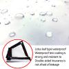 JYSSH Clear Waterproof Tarp with Grommets, 2 x 1.5 m view 2