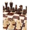ZAW Folding Wooden Chess Set with Storage Compartment, 36 cm view 4